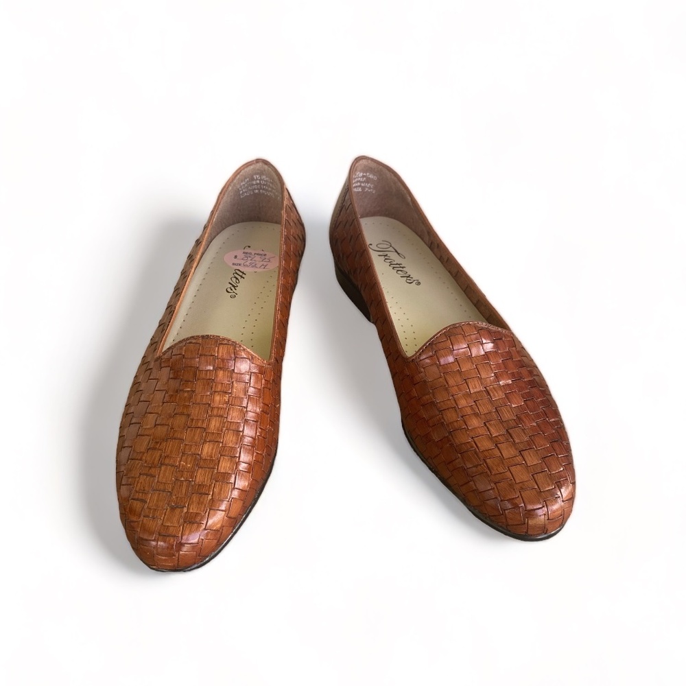 Brown Genuine Leather Trotters Women’s Shoes New size 6 1/2